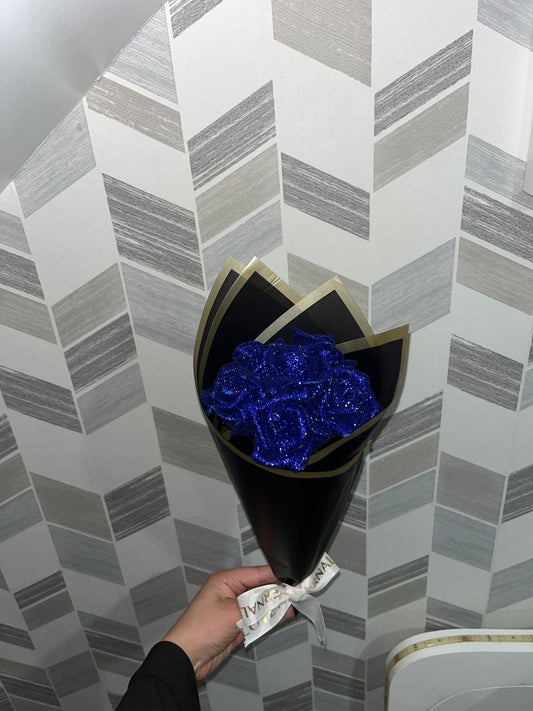 Petit Bouquet de 4 Roses Éternel